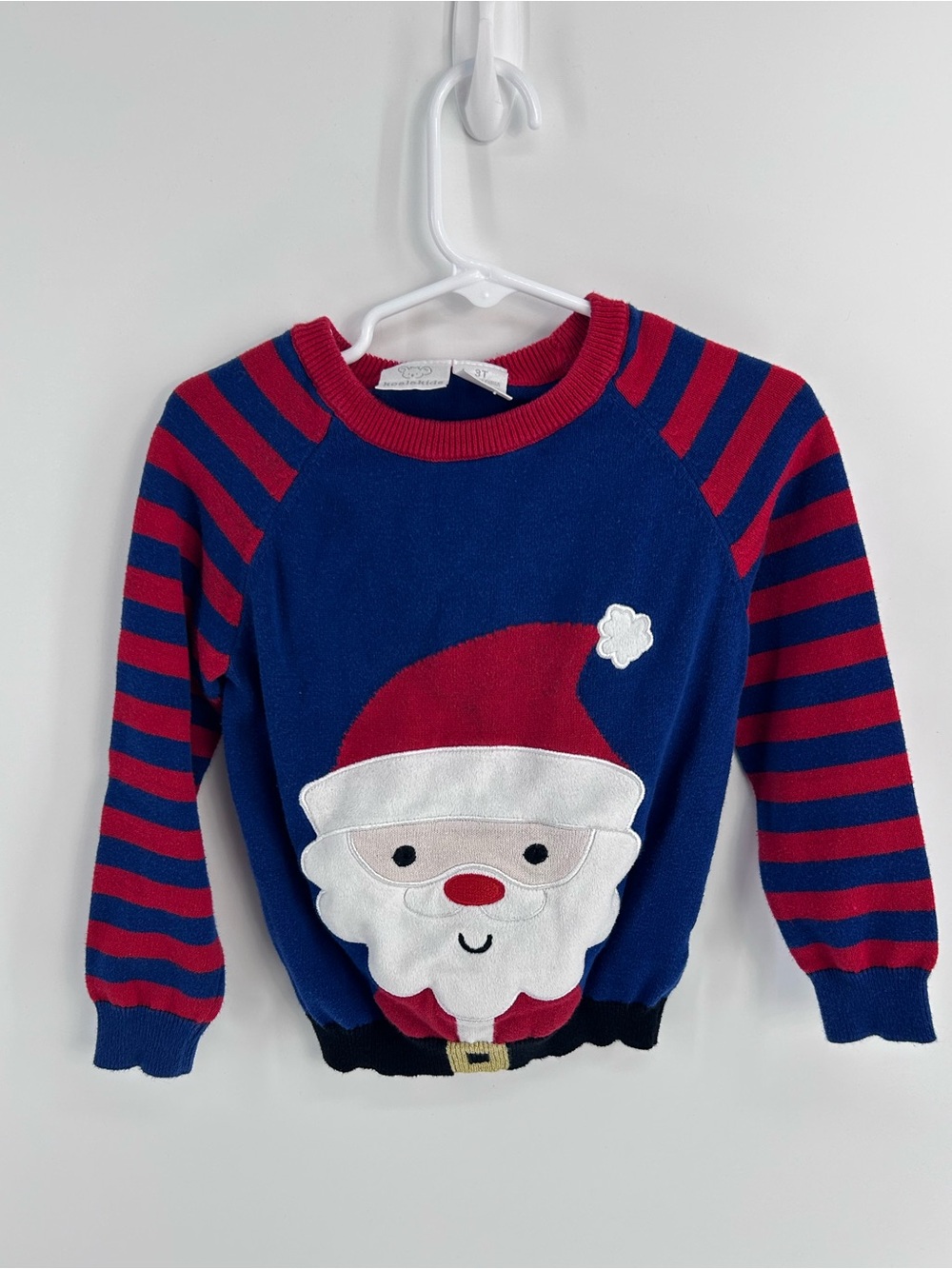 Koala Kids Christmas Santa Sweater - 3T